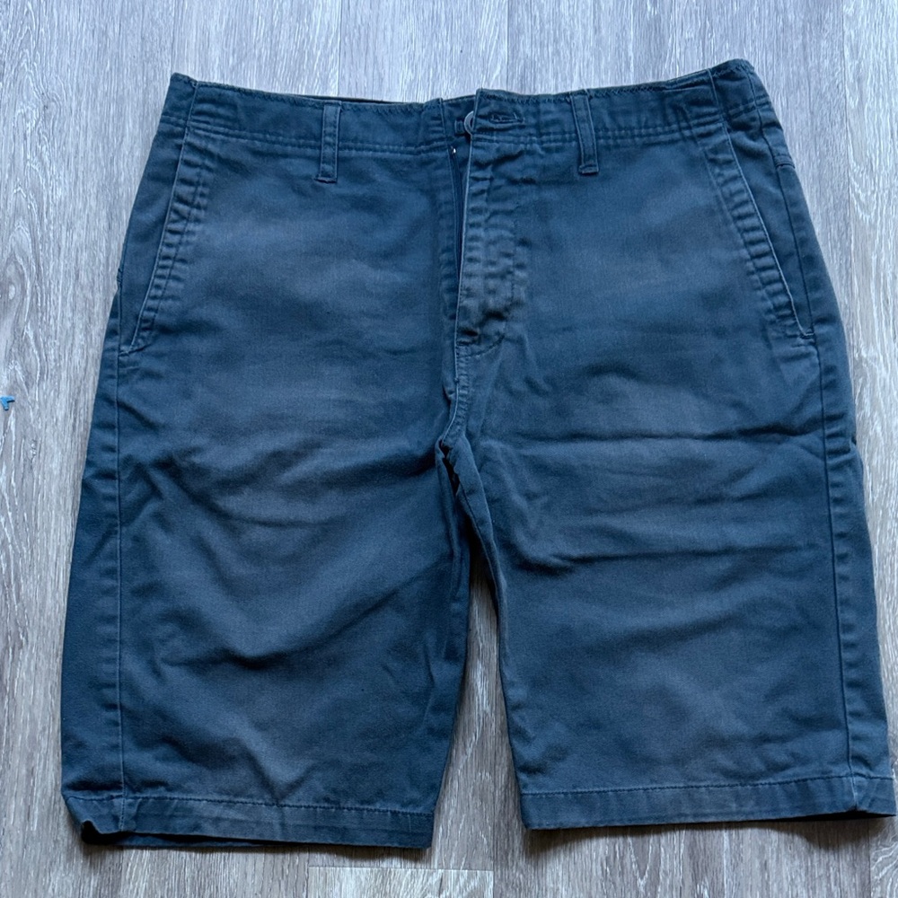 Navy Blue Volcom shorts Fairmont 22” Size 32